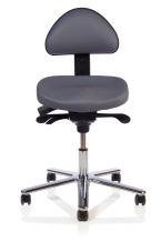 Ergonova Activ Arbejdsstol med ryglæn